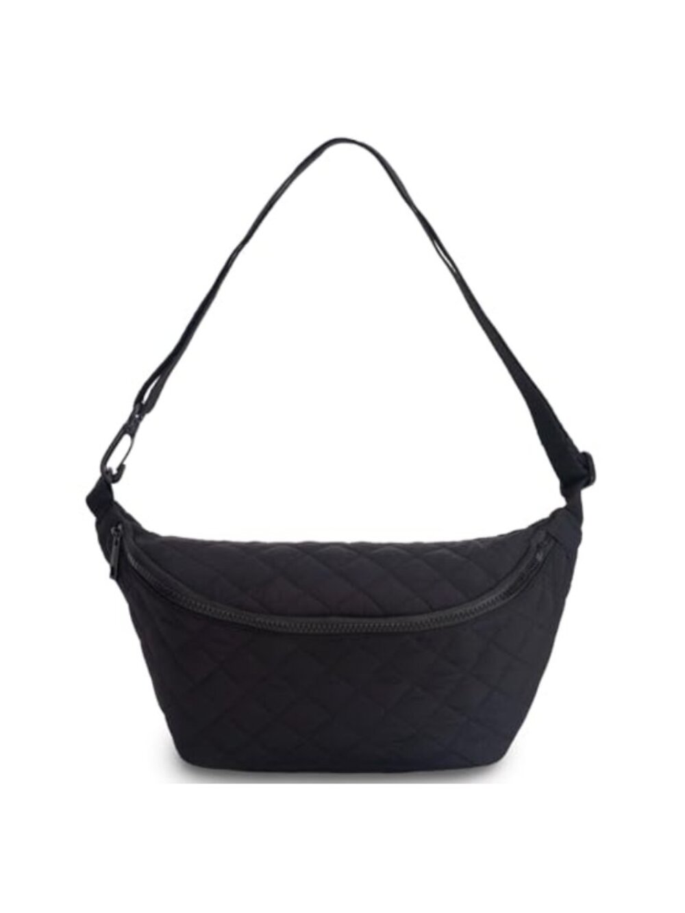 Nylon Crossbody Bag Women Quilted Sling Shoulder Purse Lightweight Travel Work